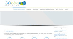 Desktop Screenshot of isocele.com